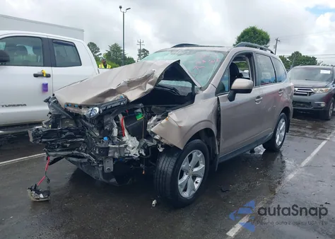 2016 Subaru Forester 2.5I Premium z USA, uszkodzony, nr VIN JF2SJADC5GH439059